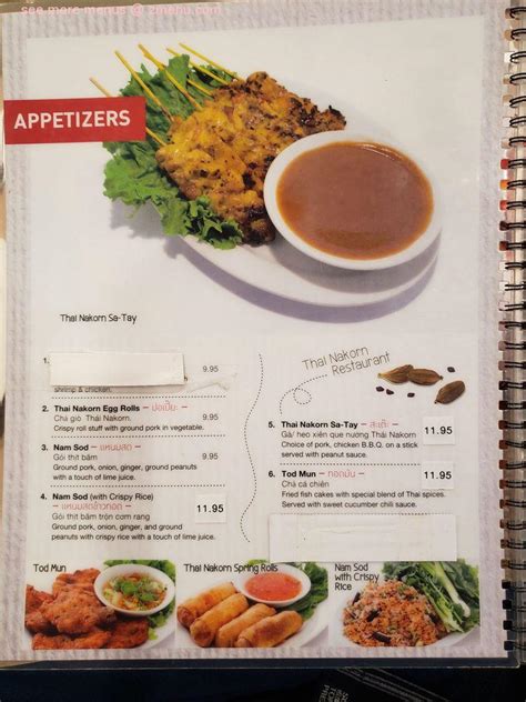 thai nakorn garden grove ca|thai nakorn restaurant menu.